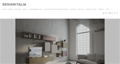 Desktop Screenshot of designitalia.com
